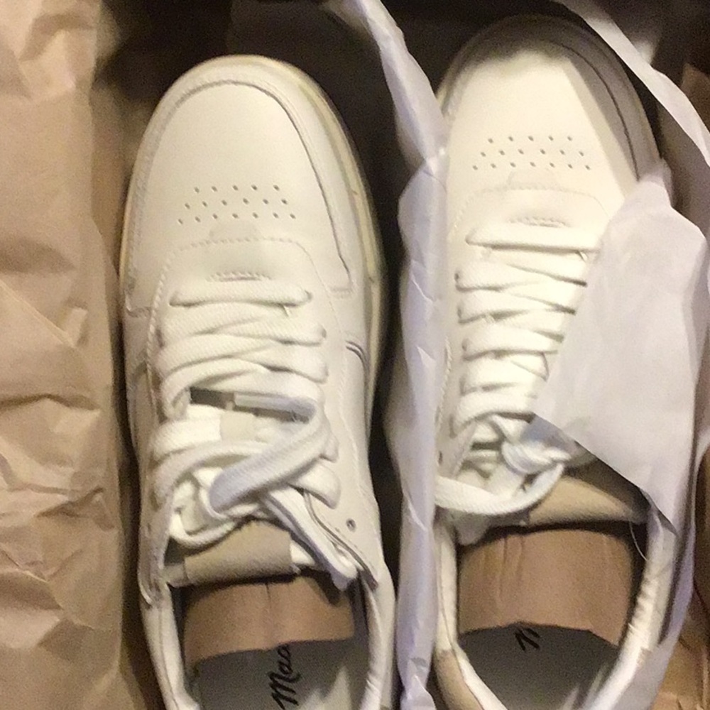 Madewell Court sneakers in nappa leather 7.5 NEW